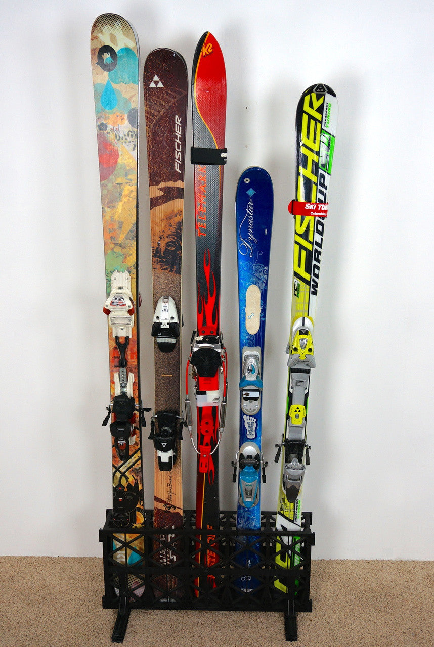 ski rental storage rack