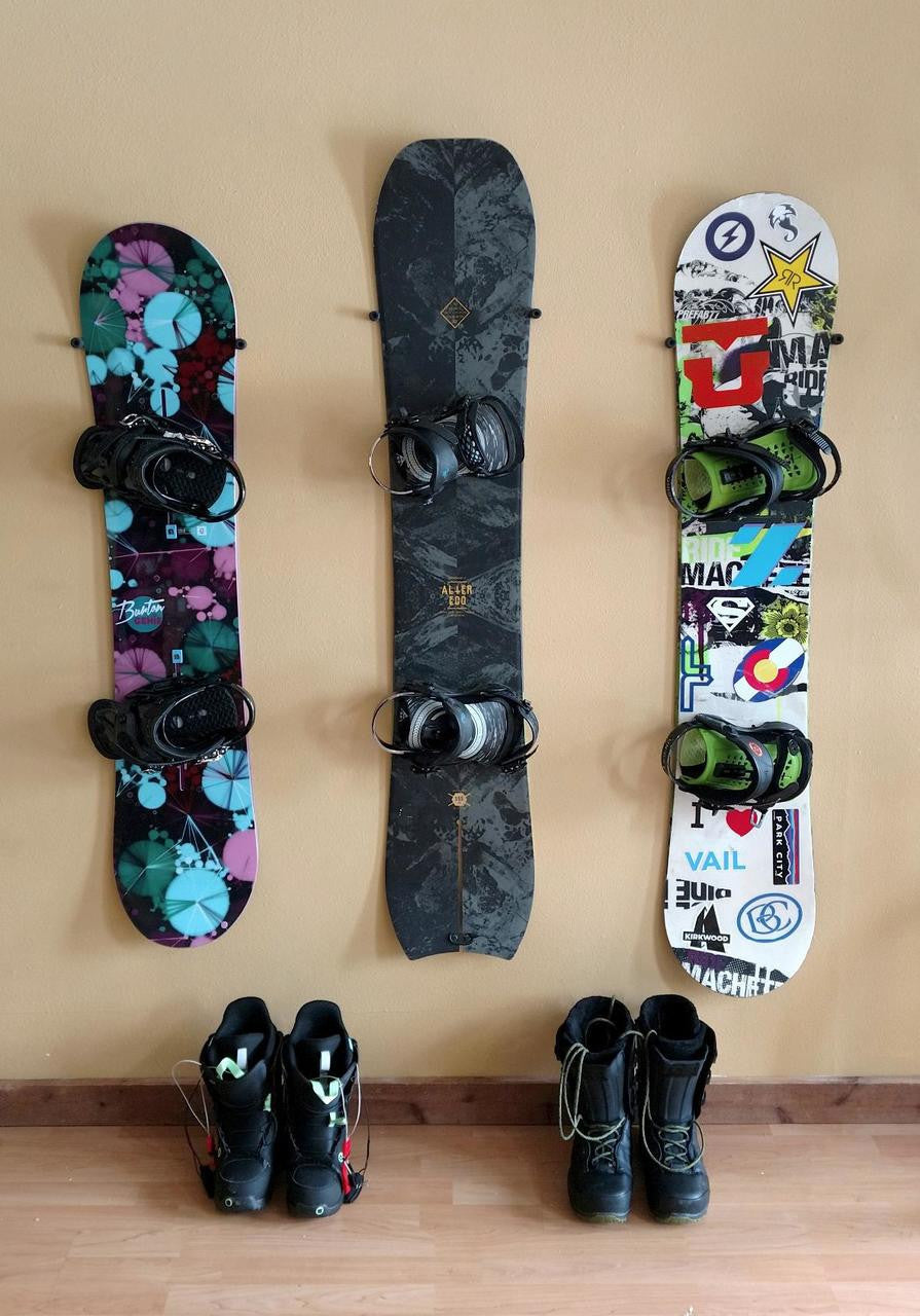 The Cinch Snowboard Display | Floating Rack | 1 Board – StoreYourBoard