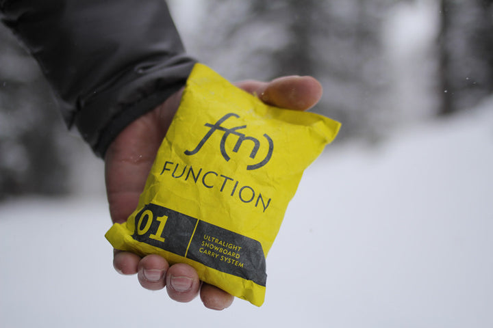 function f(n) ultralight snowboard carry system
