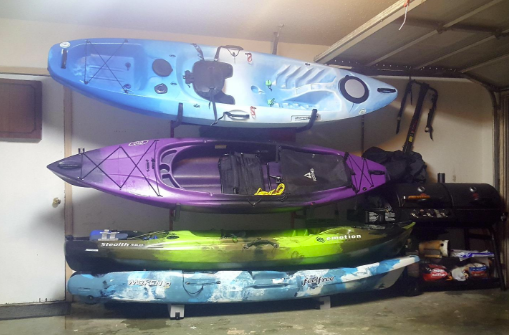 store my kayaks at home whitewater