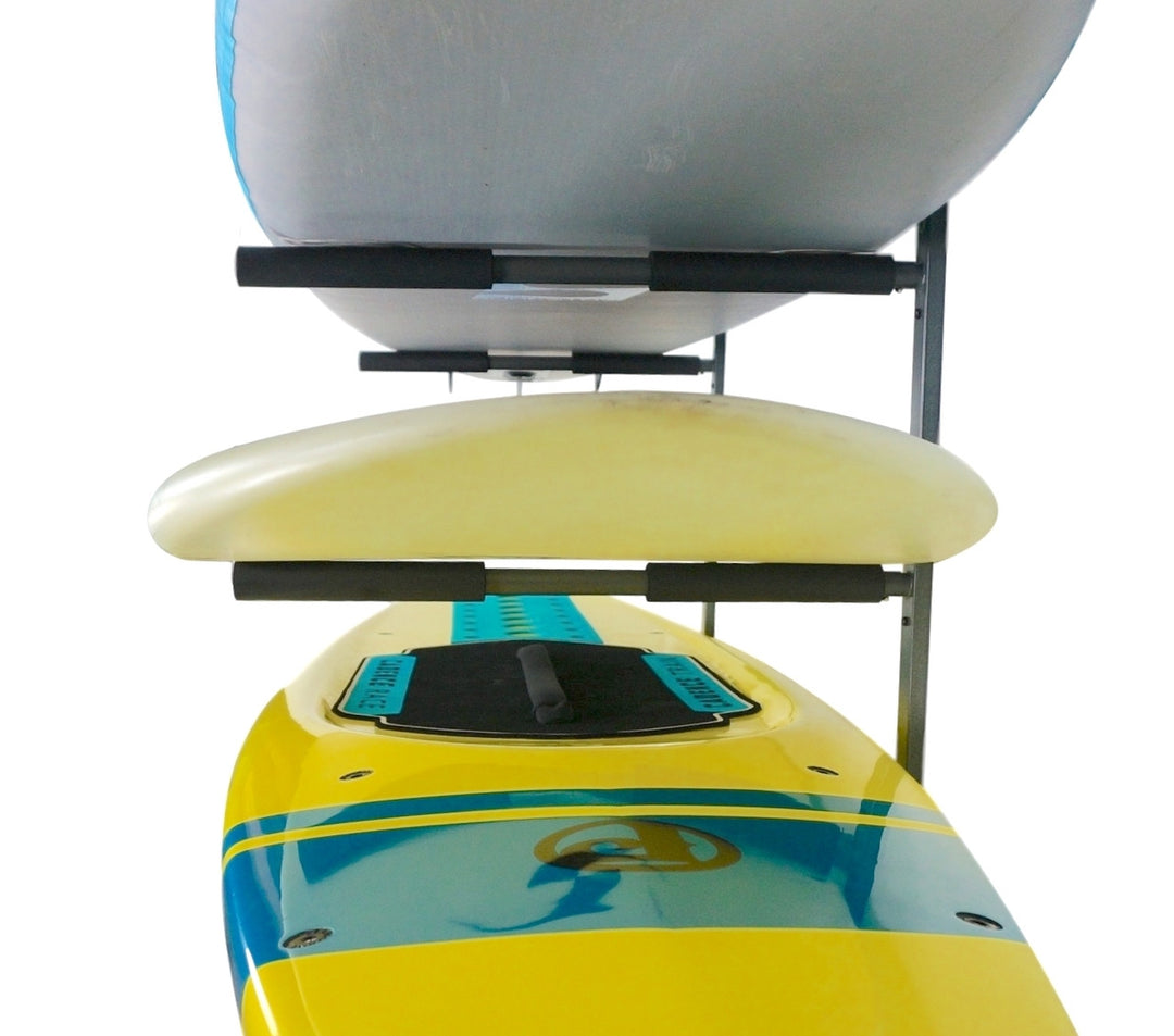 storage system for multiple surfboards