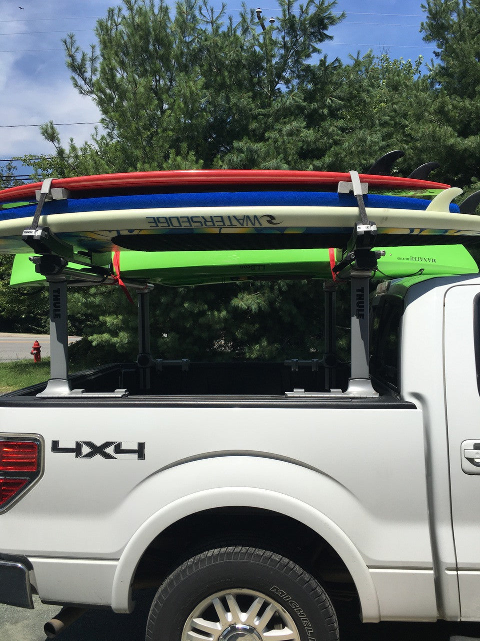 surfboard foam space for car rack