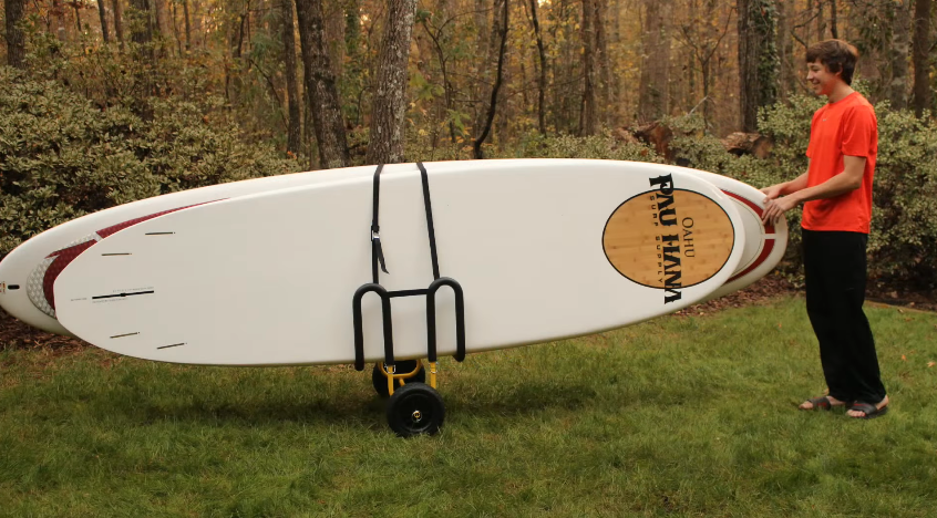 Paddle board carrier with wheels sale