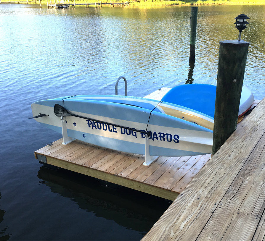 sup rack for floating dock