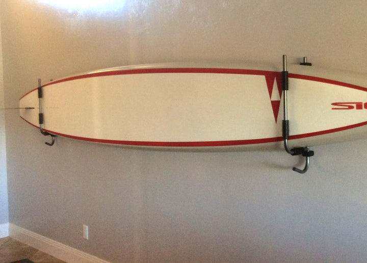 indoor paddleboard wall rack for home