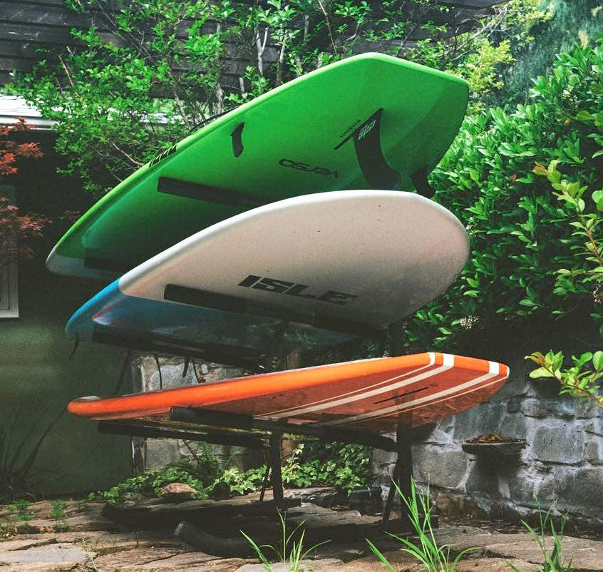 Freestanding Surfboard Floor Rack | 3 Surfboards