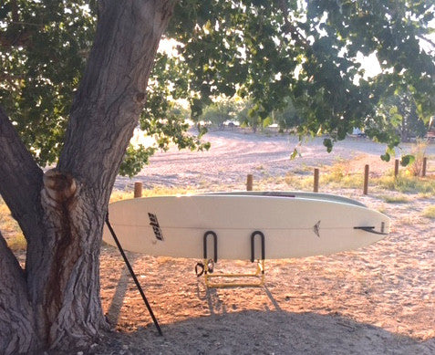 outdoor surfboard rack