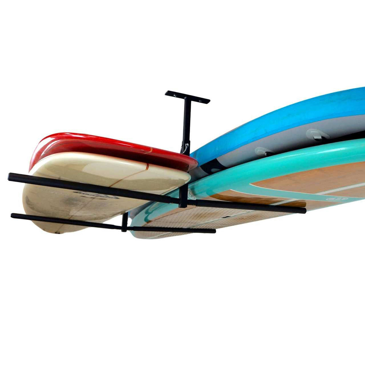 Hi-Port 2 | SUP & Surfboard Adjustable Ceiling Storage Rack | Double | Holds 150 lbs