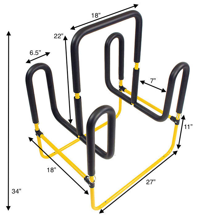 floor surfboard stand dimensions