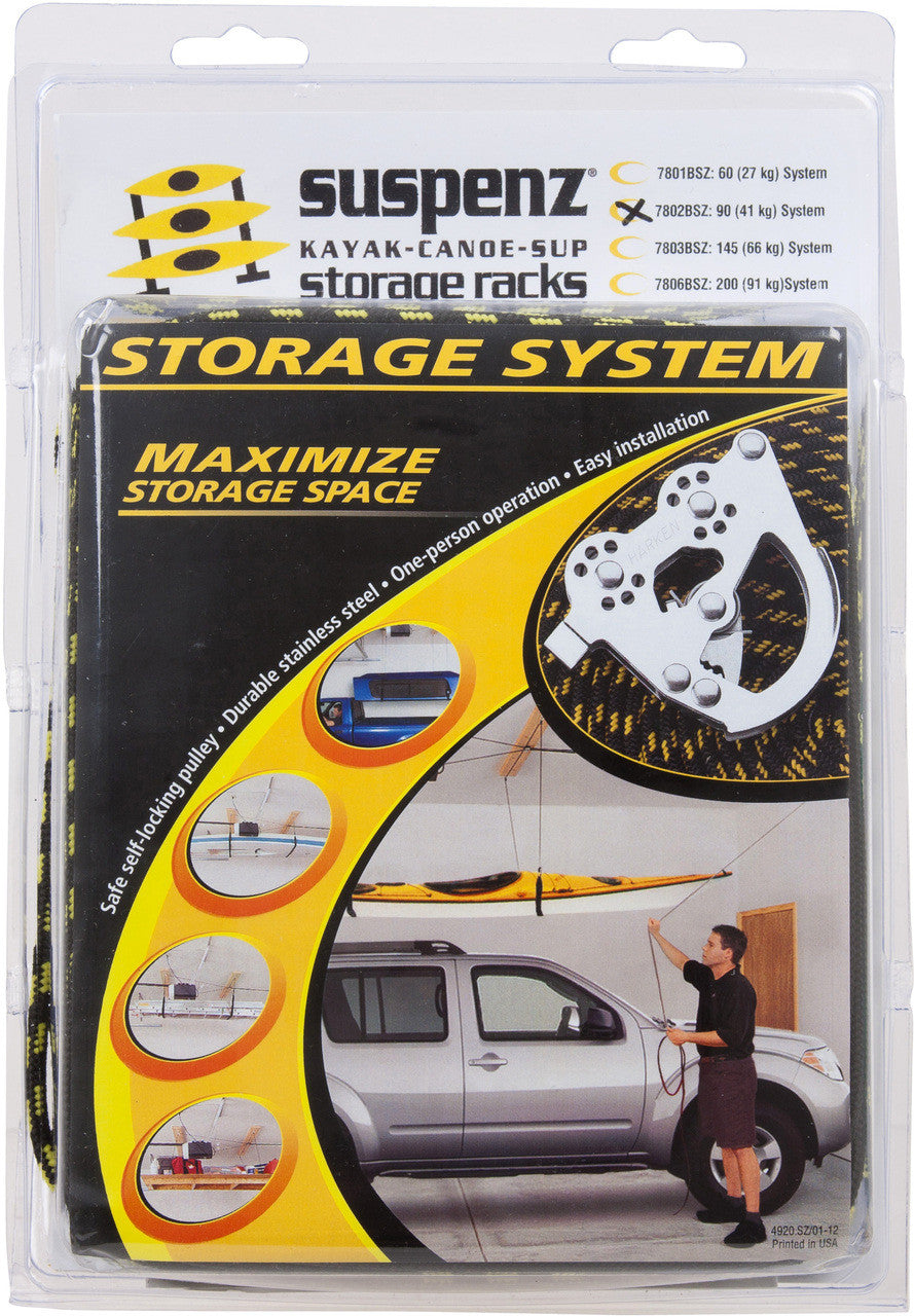 suspenz kayak ceiling lift kit