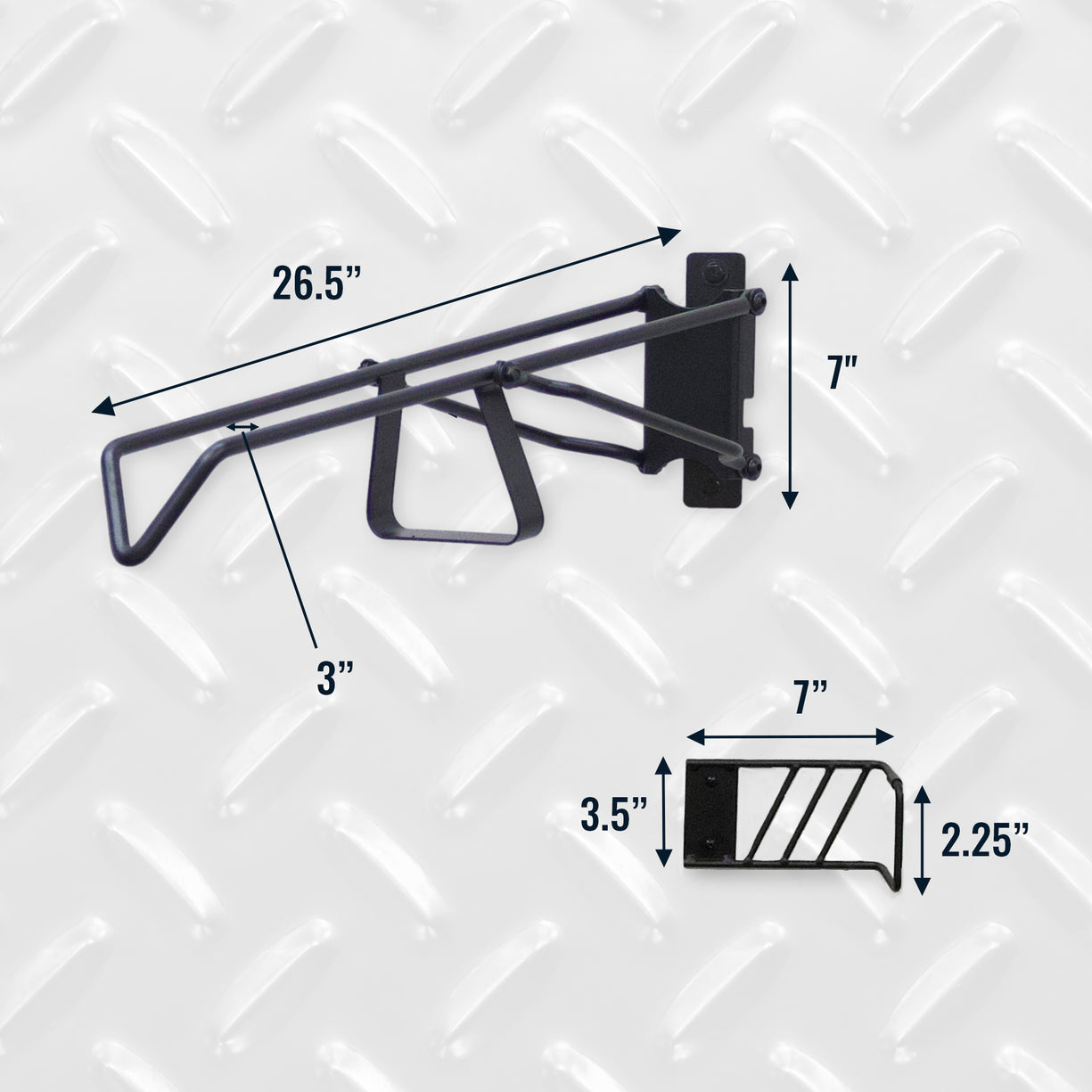 No Lift Swivel Bike Storage for Mountain Bike & e-Bike, Garage Wall ...