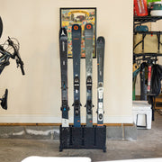 floor stand ski organizer