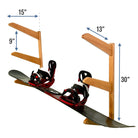 indoor snowboard storage