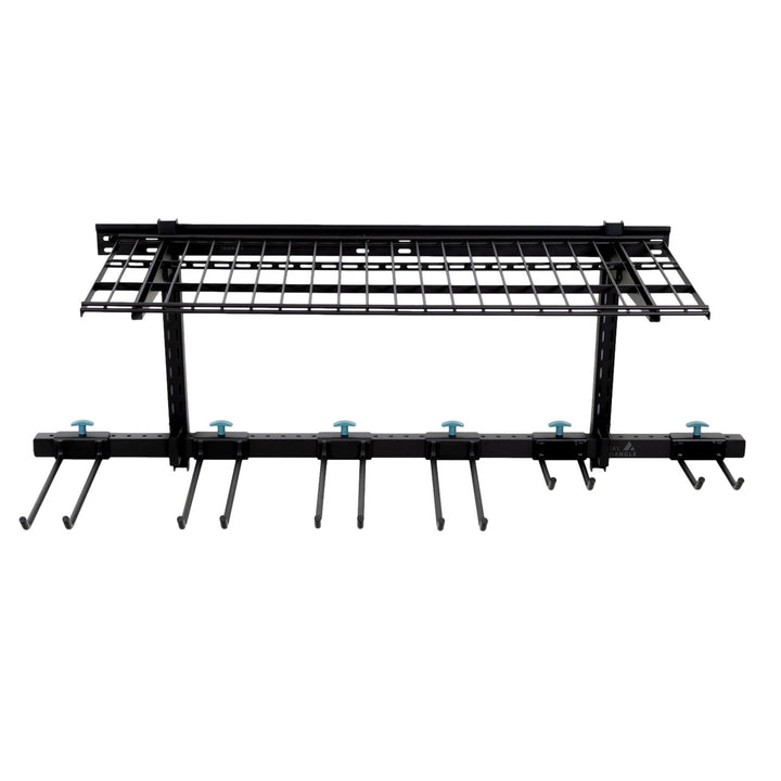 Garden Yard Tool Storage Racks | Hang shovels, rakes, brooms, hoses ...