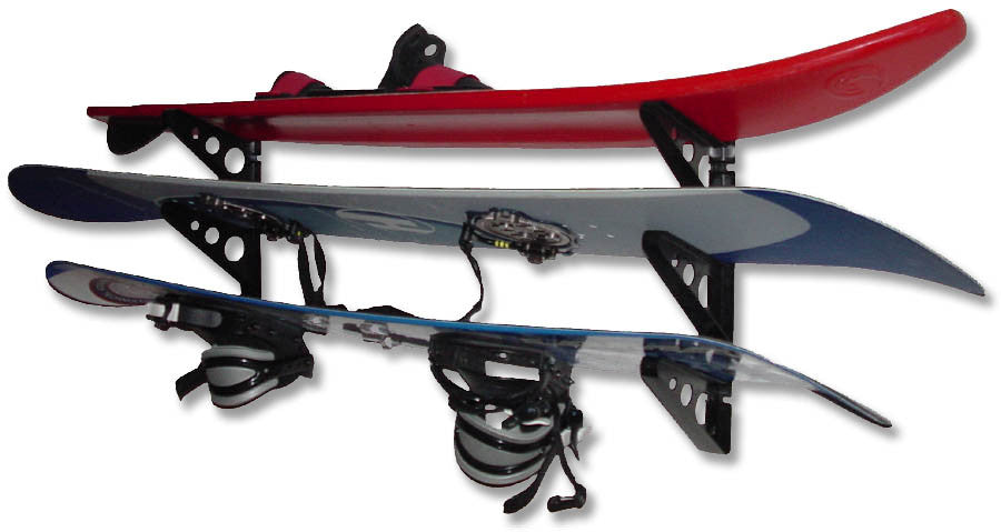 triple water ski rack