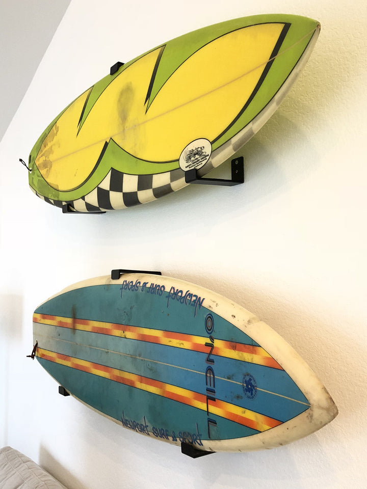 how to mount surfboard on wall