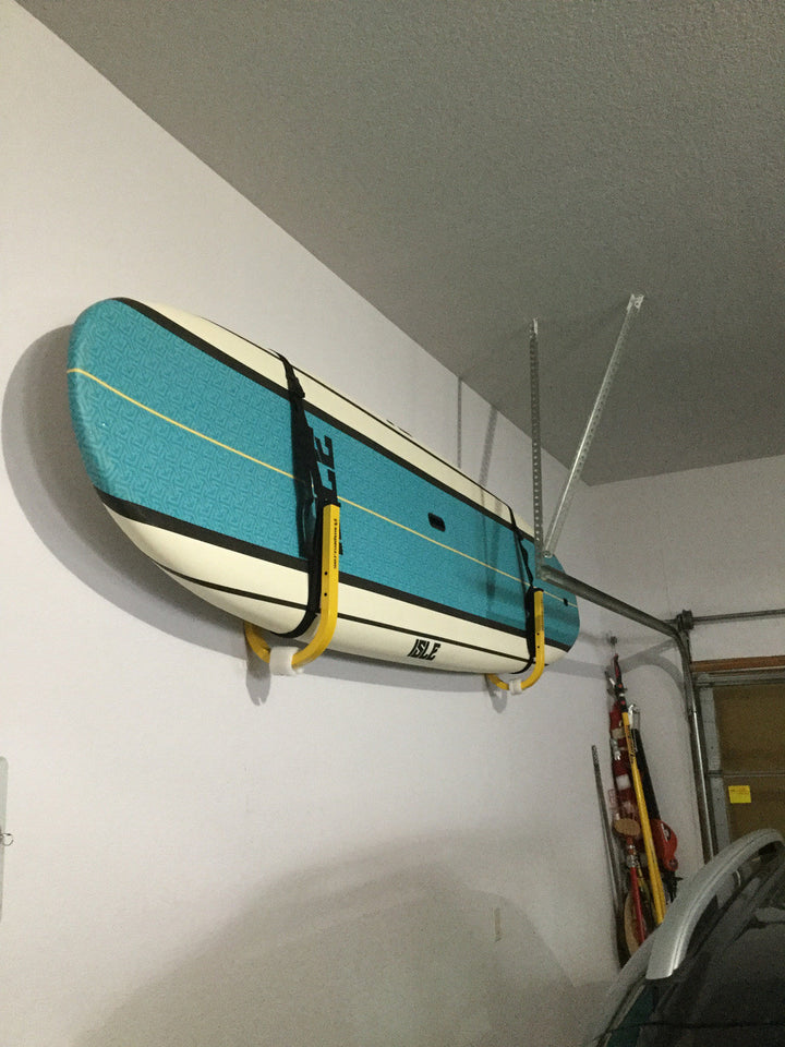 paddleboard wall craddles