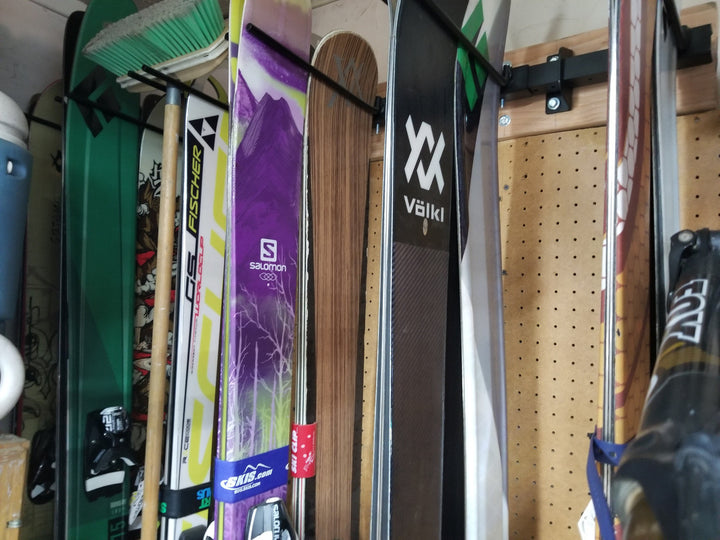 powder ski storage rack