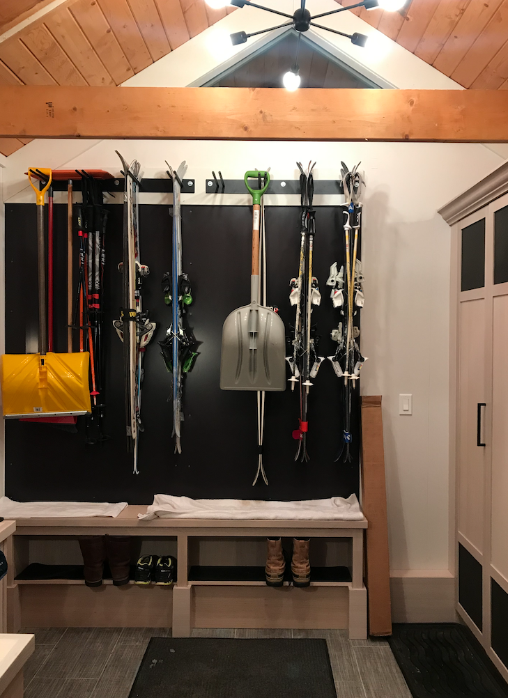 ski hanger for wall