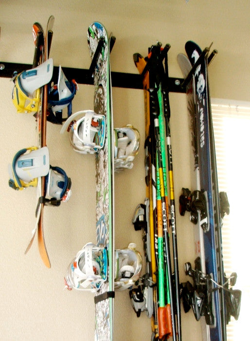 how to store skis in the off season