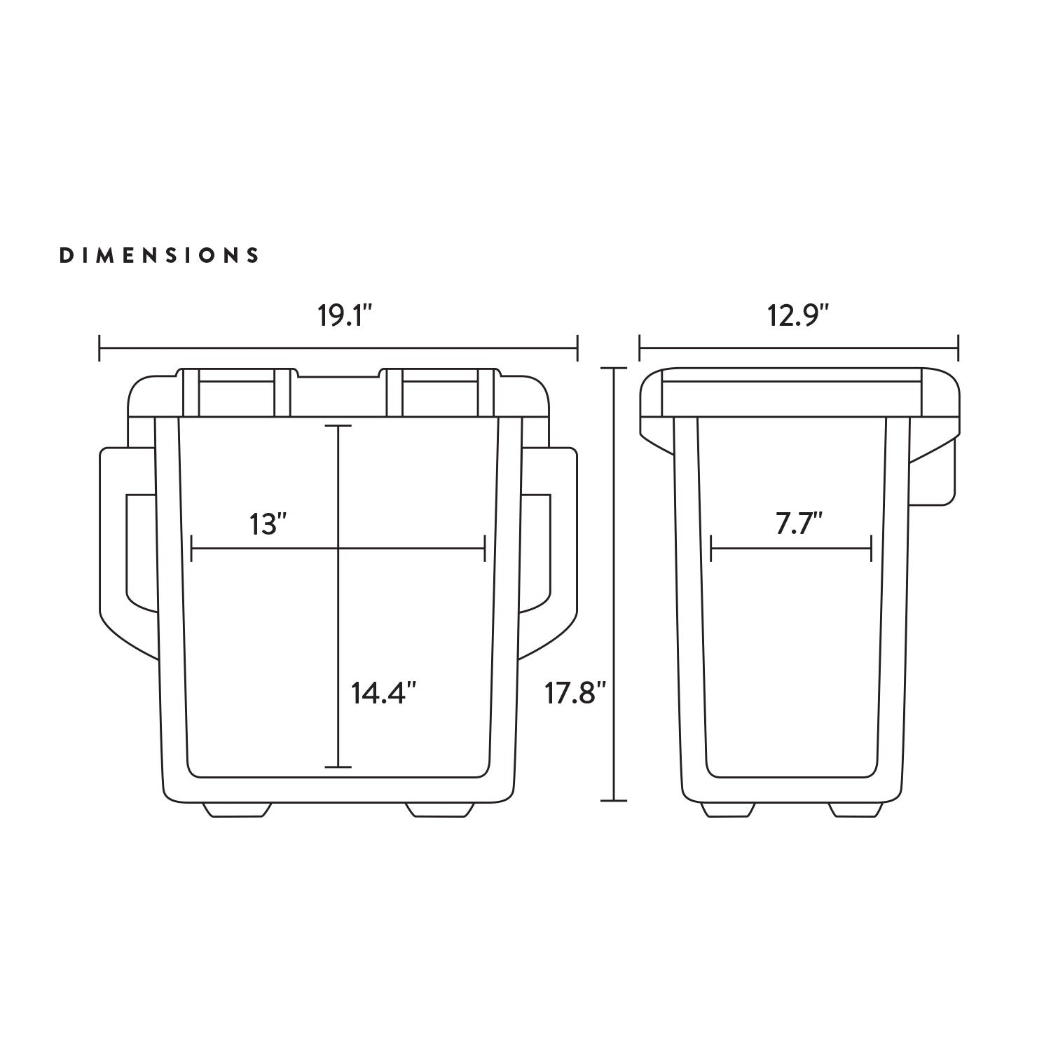 Vibe 20 Quart Cooler