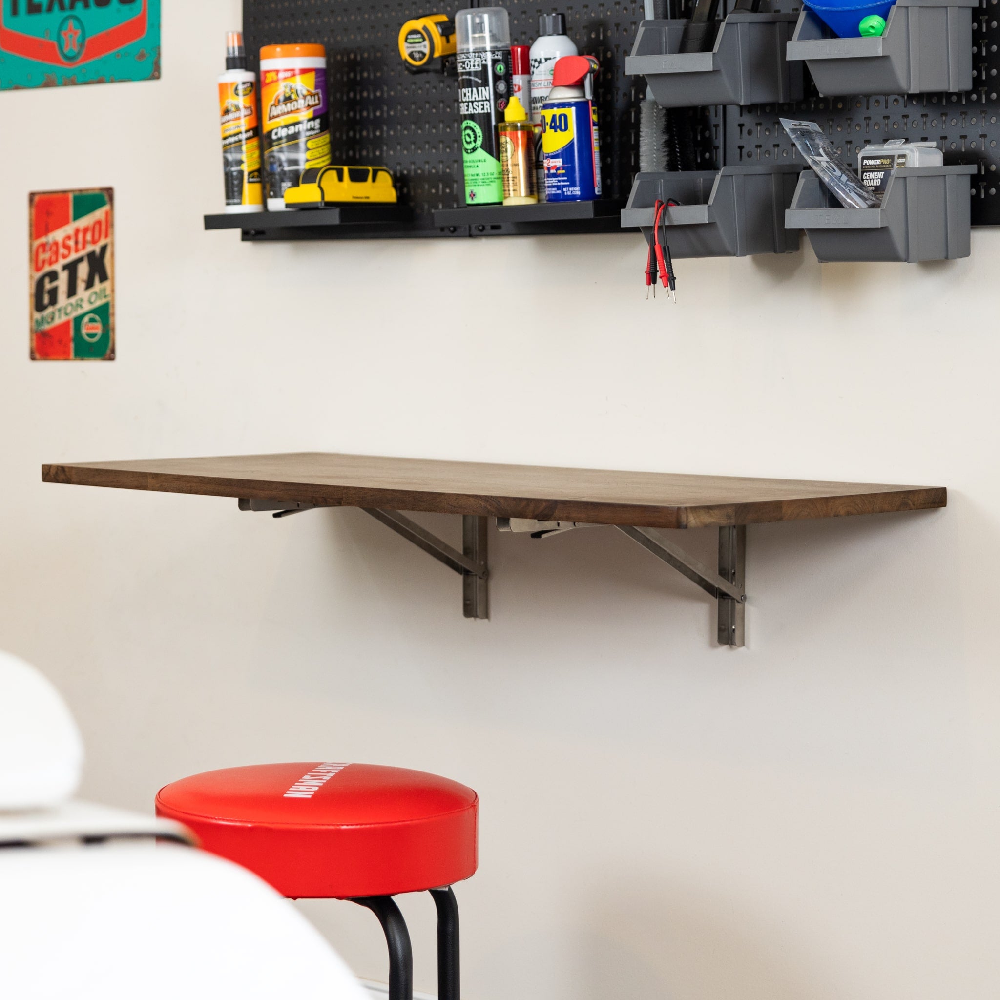 wall mount foldable table