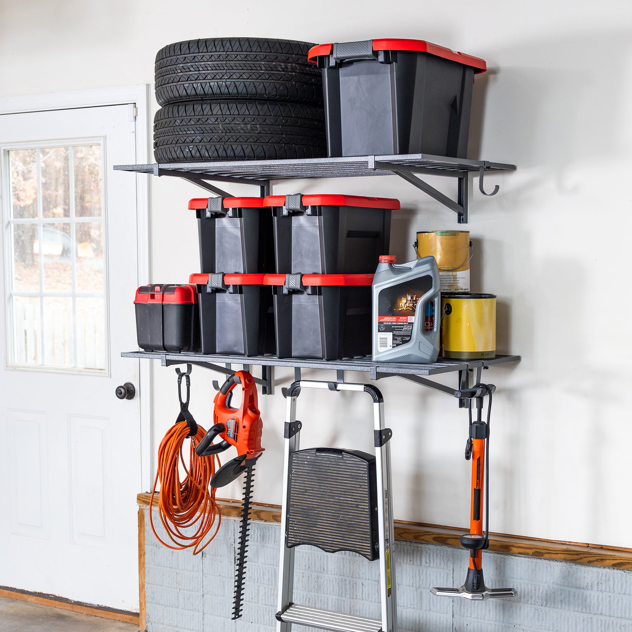 heavy duty garage shelving