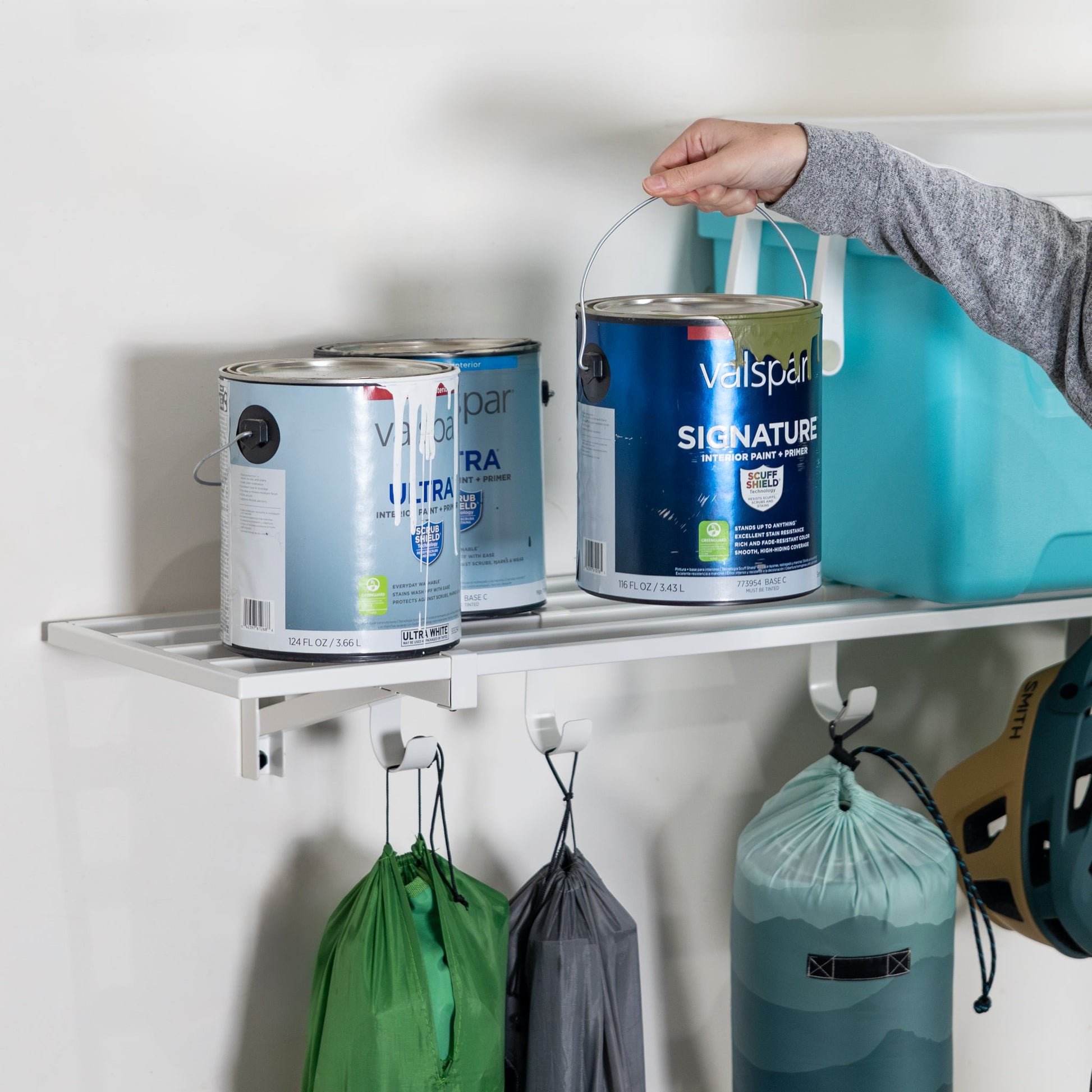 garage wall shelf