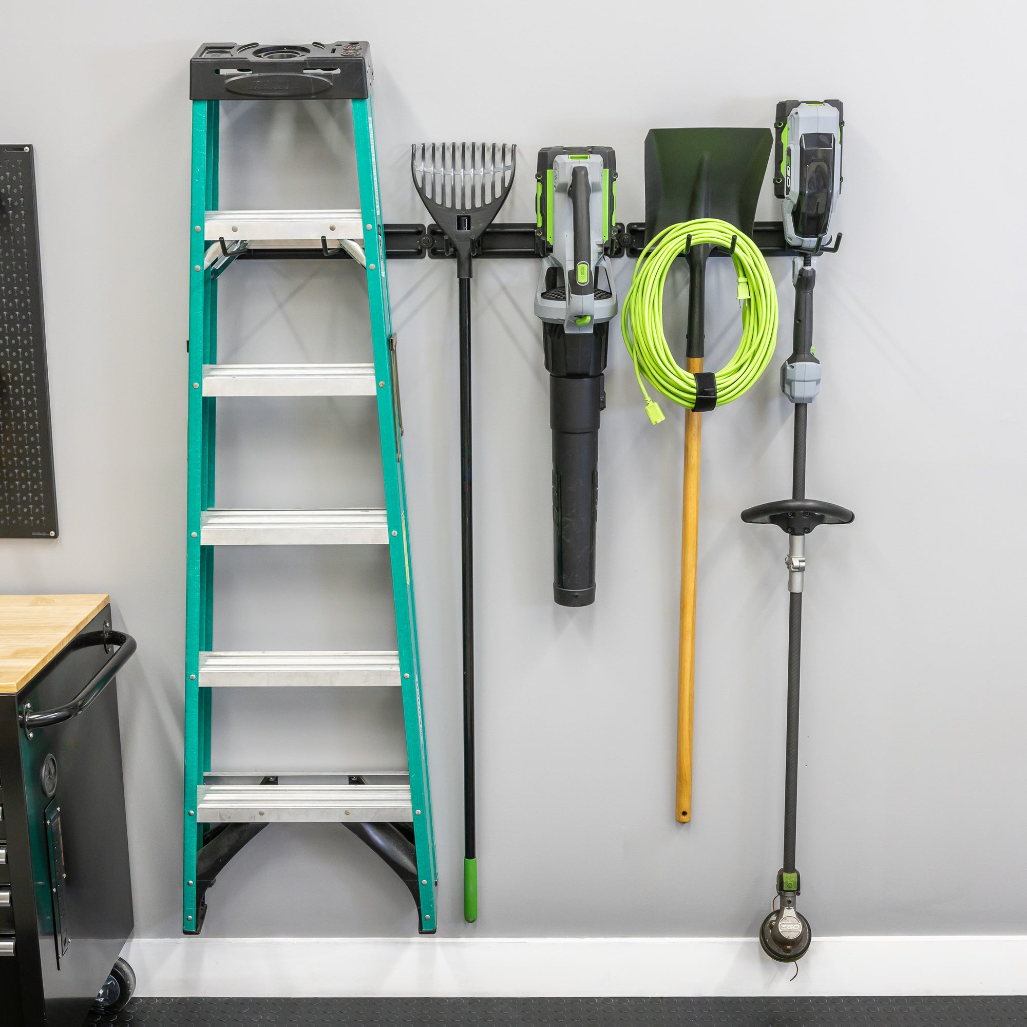 Tool Rack Garage, Adjustable Wall Mounted Hanging Organizer, 48 inch ...